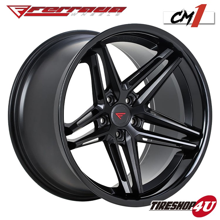 Ferrada wheels CM1 20x10.0J 5/114.3 ET28 マットブラック/SS グロス